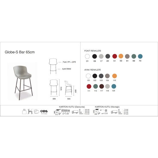Globe-S Bar 65