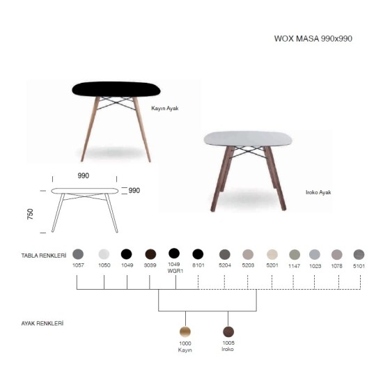 Wox Masa 99x99 (iroko) Wox Masa 99x99 (iroko)