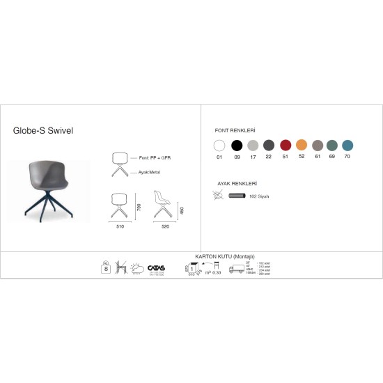 Globe-S Swivel Globe-S Swivel