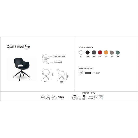 Opal Swivel Pro