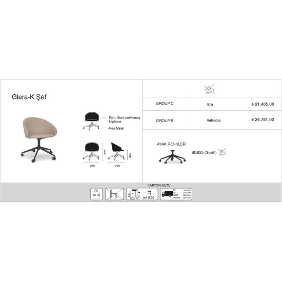 Glera-K Şef Soft Glera-K Şef Soft