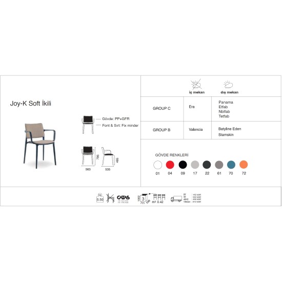 Joy-K Soft (İkili Minder) Joy-K Soft (İkili Minder)
