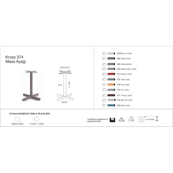 Kross 374 Ayak Kross 374 Ayak