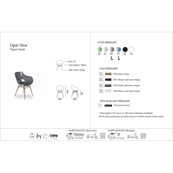 Opal Wox Kayın Opal Wox Kayın