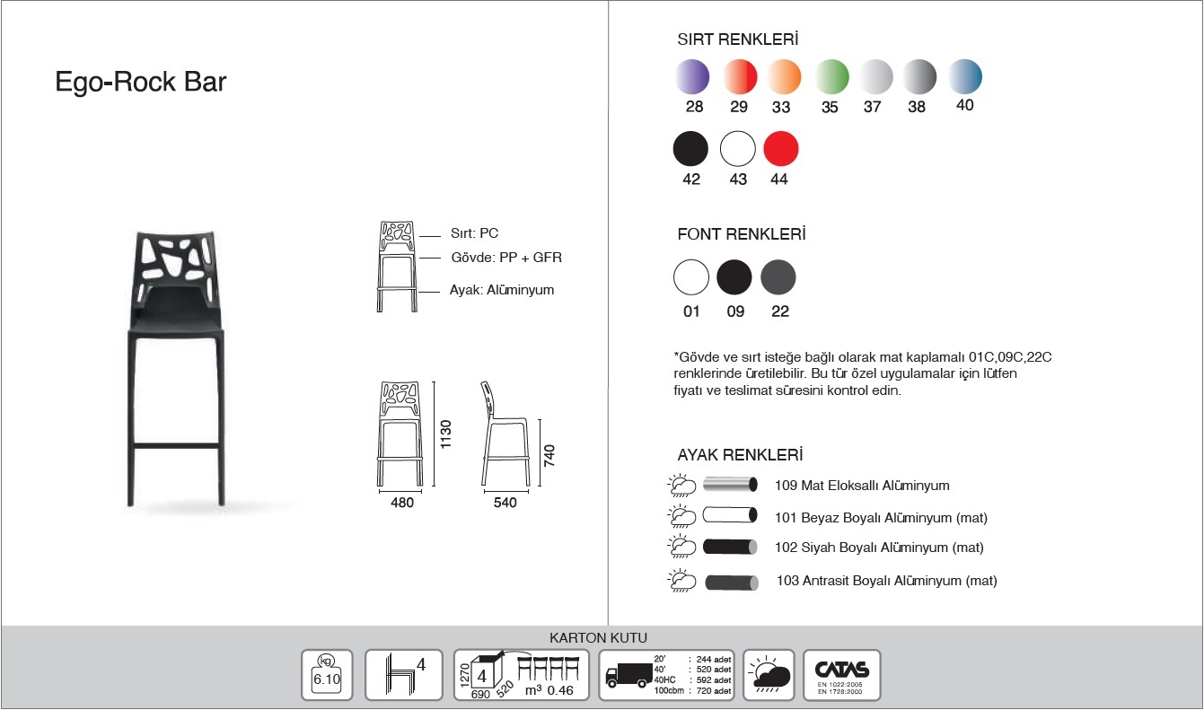 Ego-Rock Bar (h:74)