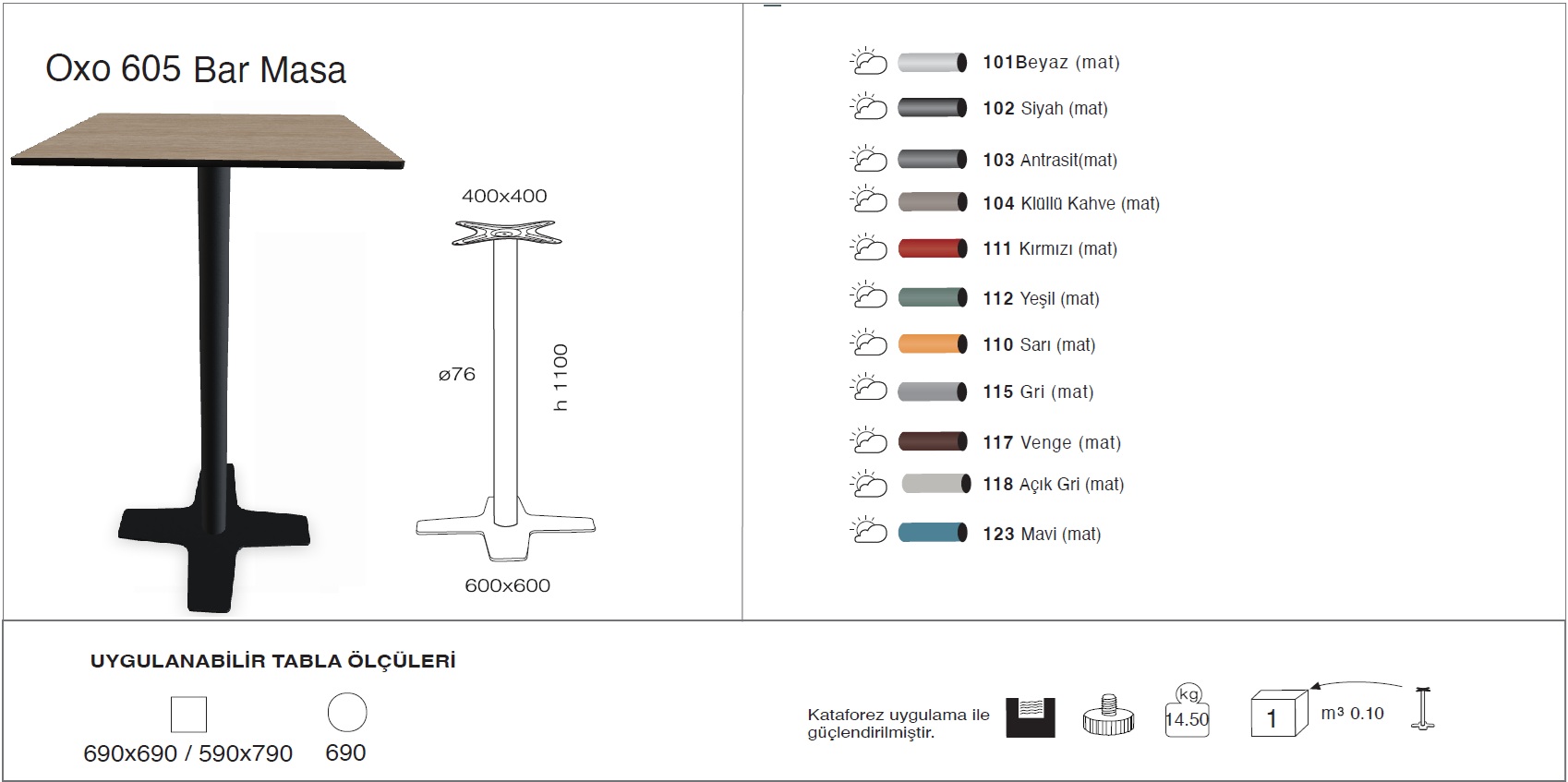 Oxo 605 Masa 69x69 - BAR