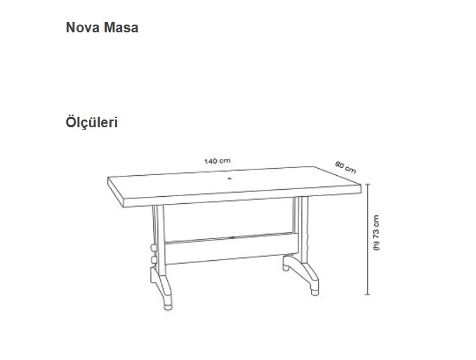Nova Masa 80x140