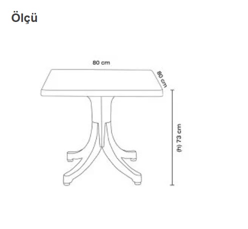 NOVA 80x80  - 4 kişilik