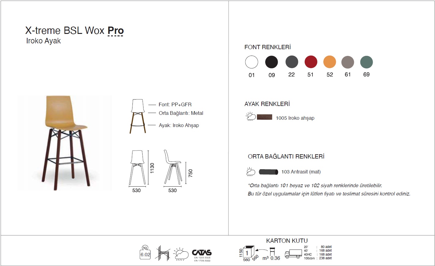 X-treme BSL Wox Pro Iroko 75