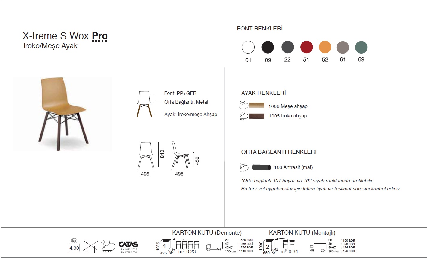 X-treme S Wox Pro Iroko/Meşe